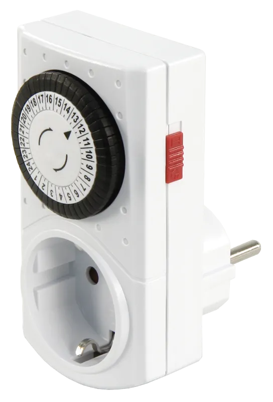 Mechanische Tages-Zeitschaltuhr, 24 Std., 3.680 W Mechanische Tages-Zeitschaltuhr, 24 Std., 3.680 W