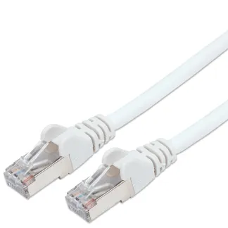 Intellinet Netzwerkkabel, Cat6, S/FTP, LS0H, RJ45-Stecker/RJ45-Stecker, 1,0 m, weiß Intellinet Netzwerkkabel, Cat6, S/FTP, LS0H, RJ45-Stecker/RJ45-Stecker, 1,0 m, weiß