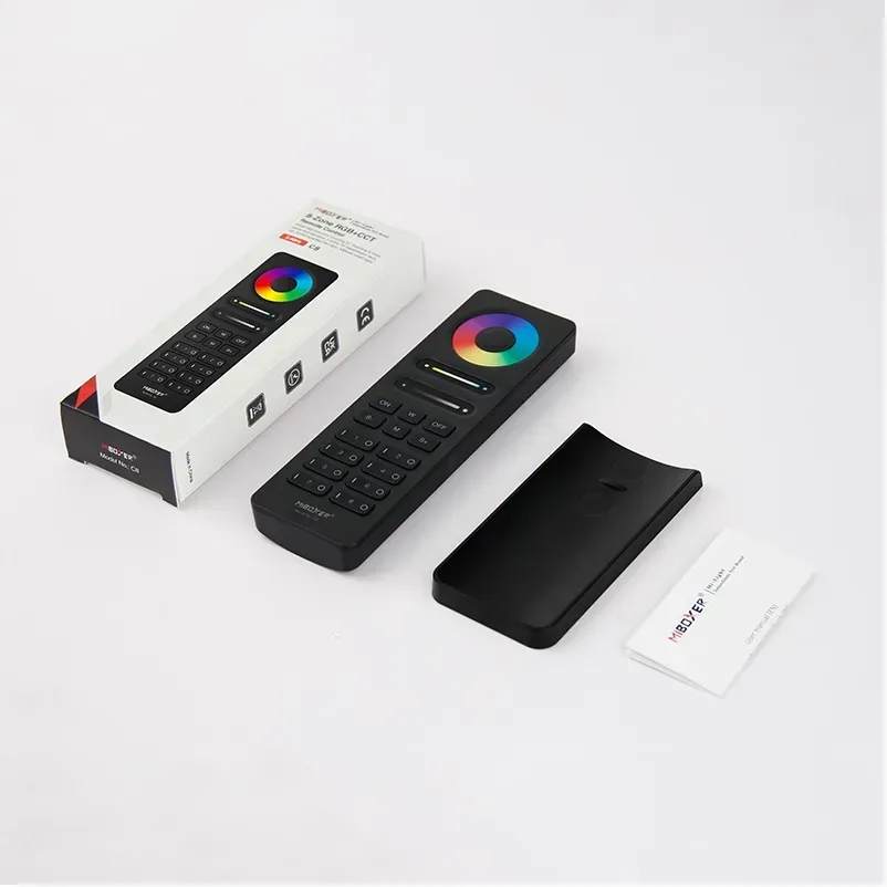 MiBoxer C8-B LED Fernbedienung 2,4GHz 8-Zonen-RGB+CCT (b) – Bild 4