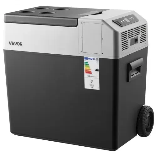 VEVOR Kompressor Kühlbox 50 L, Auto Kühlschrank mit Griff, App-Steuerung & Rädern, 12 V/24 V DC, 100–240 V AC, -22 °C bis 10 °C, Elektrische Gefrierbox für LKW, Van, Wohnmobil, SUV & Camping – Bild 10