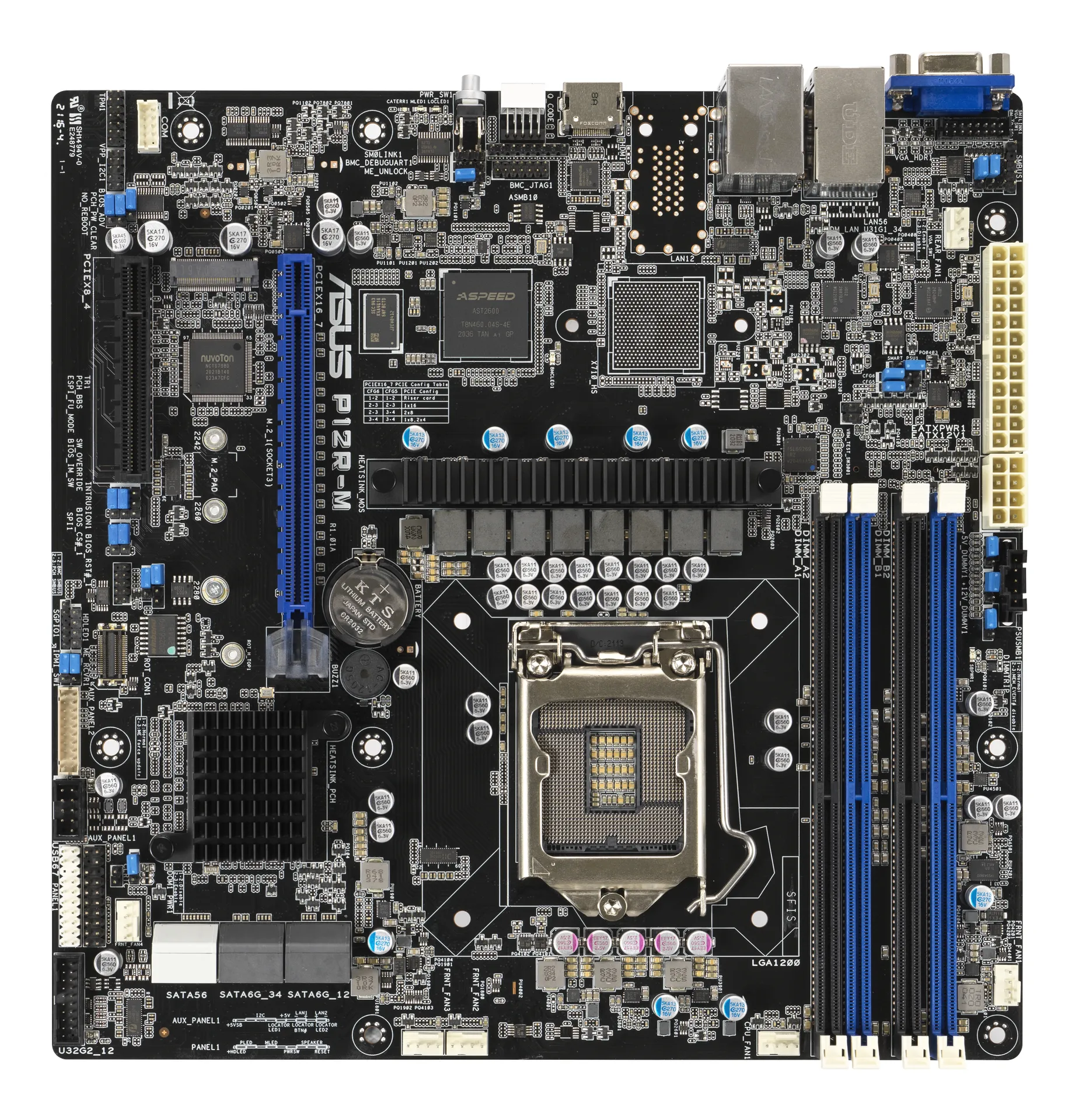 ASUS P12R-M Intel C256 LGA 1200 (Socket H5) ATX ASUS P12R-M Intel C256 LGA 1200 (Socket H5) ATX
