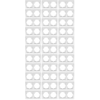 Rahmen McPower “Flair“, 2-fach, weiß, 33er-Pack Rahmen McPower “Flair“, 2-fach, weiß, 33er-Pack