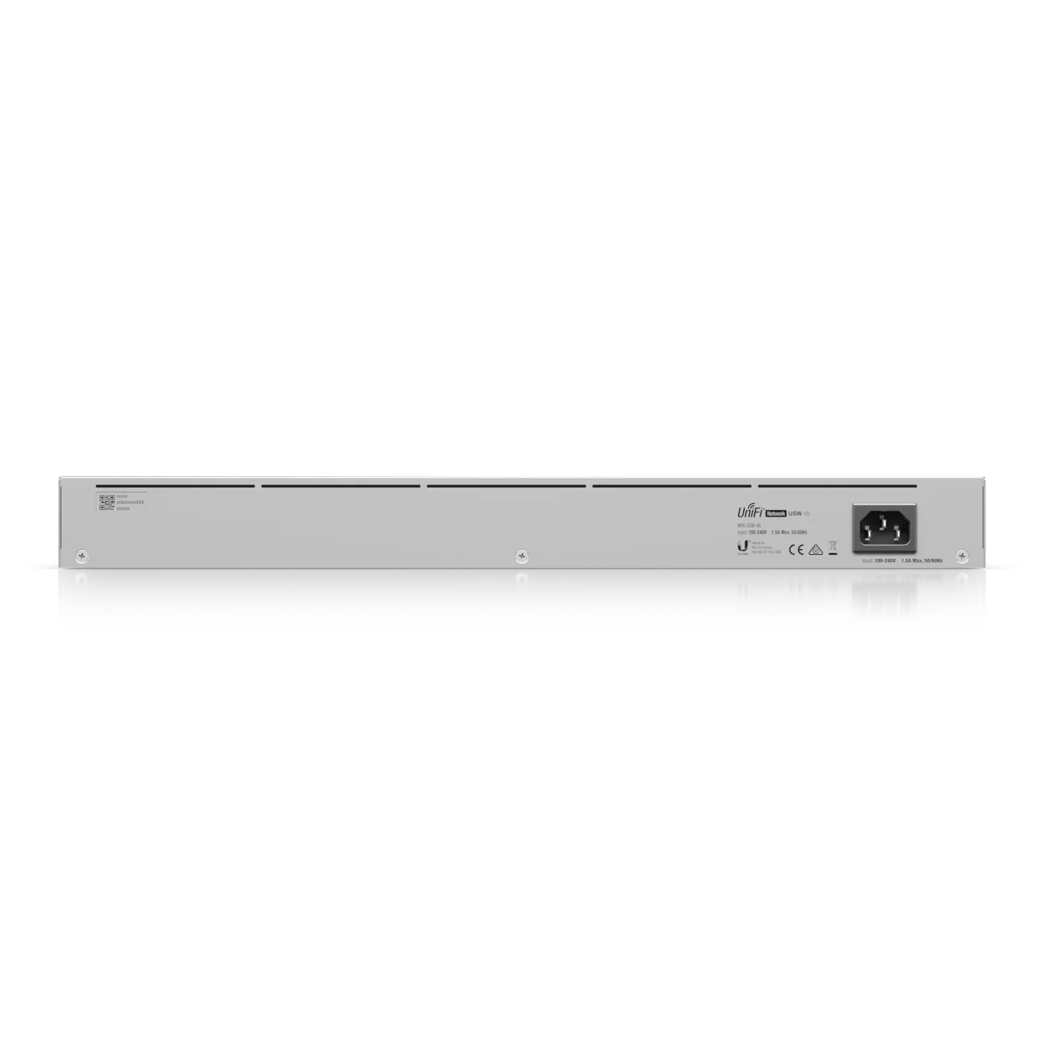 Ubiquiti Switch smart managed Layer2 52 Port • 48x GbE • 4x SFP • 19" • Lüfterlos • UniFi • USW-48 – Bild 4