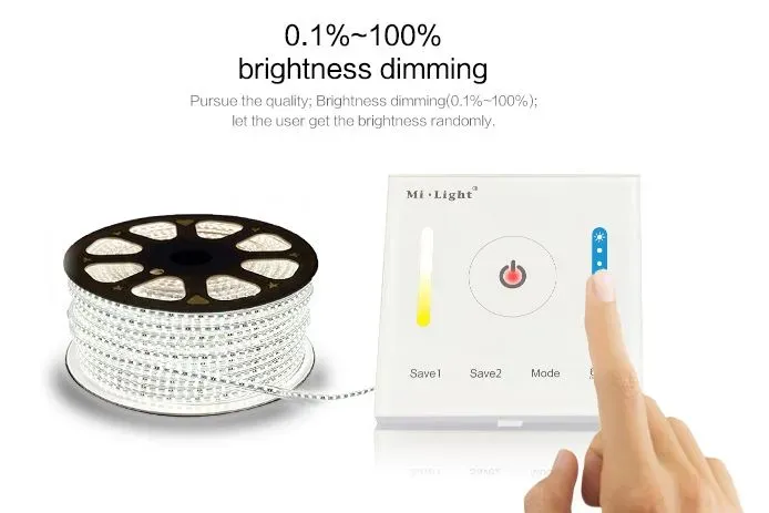 MiBoxer P2 LED Fernbedienung Smart Panel Controller(color temperature) – Bild 3