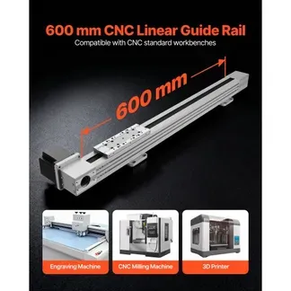 VEVOR Linearführung, Linearantrieb, CNC-Linearbewegungs-Aktor mit Nema34-Schrittmotor, 600 mm Hub, Hochgeschwindigkeitsmotor, für Graviermaschinen, CNC-Fräsmaschinen & 3D-Drucker VEVOR Linearführung, Linearantrieb, CNC-Linearbewegungs-Aktor mit Nema34-Schrittmotor, 600 mm Hub, Hochgeschwindigkeitsmotor, für Graviermaschinen, CNC-Fräsmaschinen & 3D-Drucker