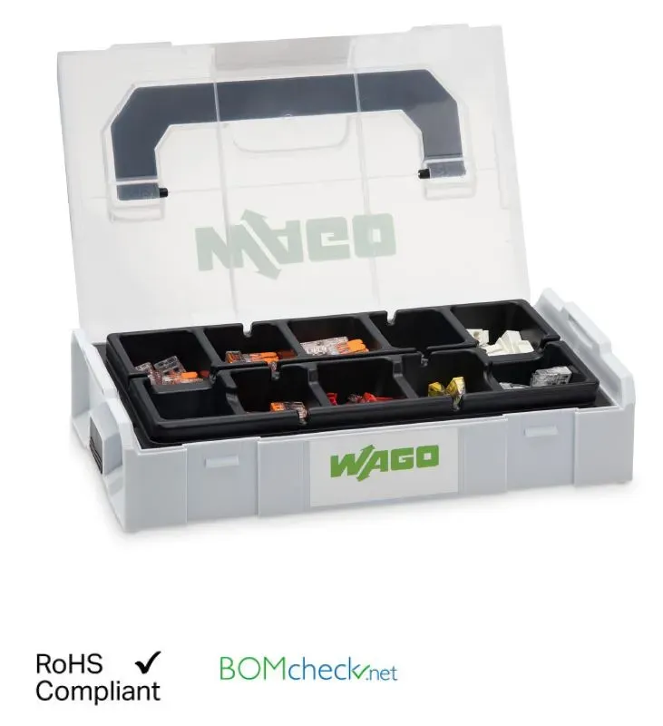 Wago Verbindungsklemmen Set L-BOXX® Mini Serie 221, 2273, 224 Wago Verbindungsklemmen Set L-BOXX® Mini Serie 221, 2273, 224
