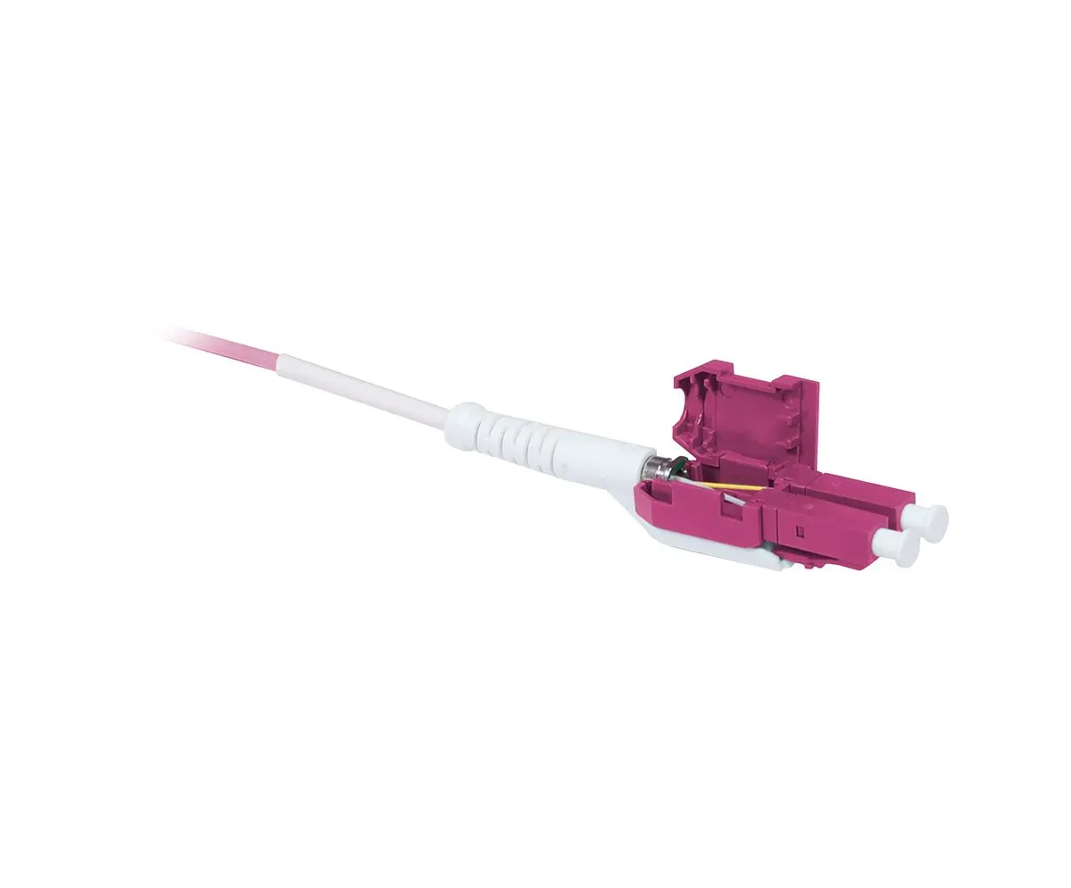 LWL-2-Faser-Patchk. 5mtr.LC-LC, 50/125um,OM4, Uniboot(drehbar), Push/Pull, AD=2mm, Synergy 21 – Bild 3