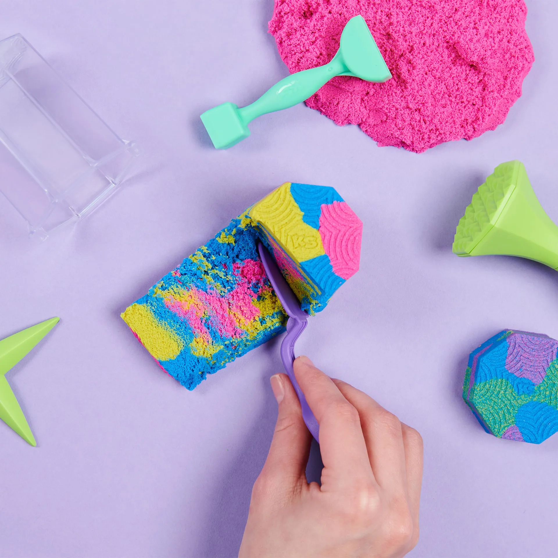 Kinetic Sand Squish N’ Create Set – Bild 6