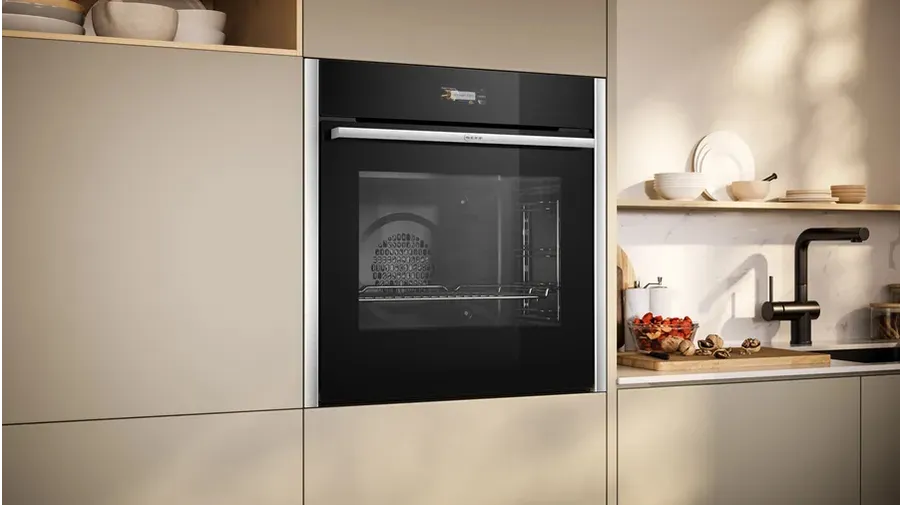 Neff N 70 B24CR71N0 Backofen 71 l Schwarz, Edelstahl – Bild 5
