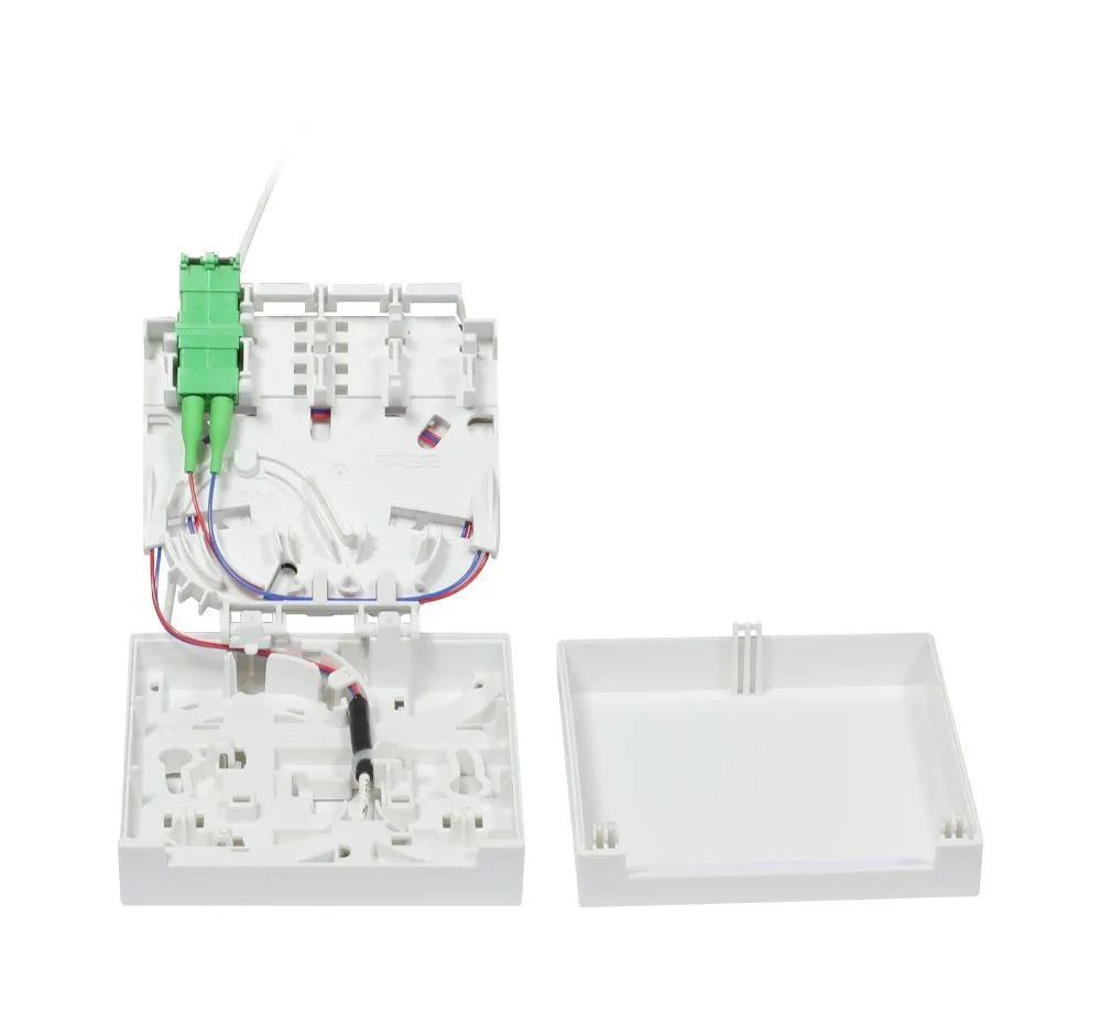 LWL-FTTH Compact Box vorkonfektioniert, 2xLC/APC -> open End, 60m, 9/125u, G.657.A2, 2-Faser, OD=2.2mm, Synergy 21 – Bild 4