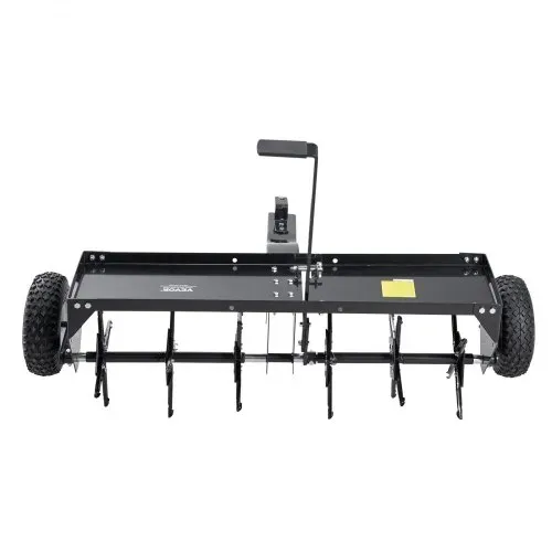 VEVOR Aerifizierer 1275x980x885 mm, Rasenbelüfter mit Universalkupplung, Anhängebelüfter mit Eisenspikes, Aufsitzmäher zum Hinterherziehen für Gärten, Rasenflächen, Bauernhöfe – Bild 10