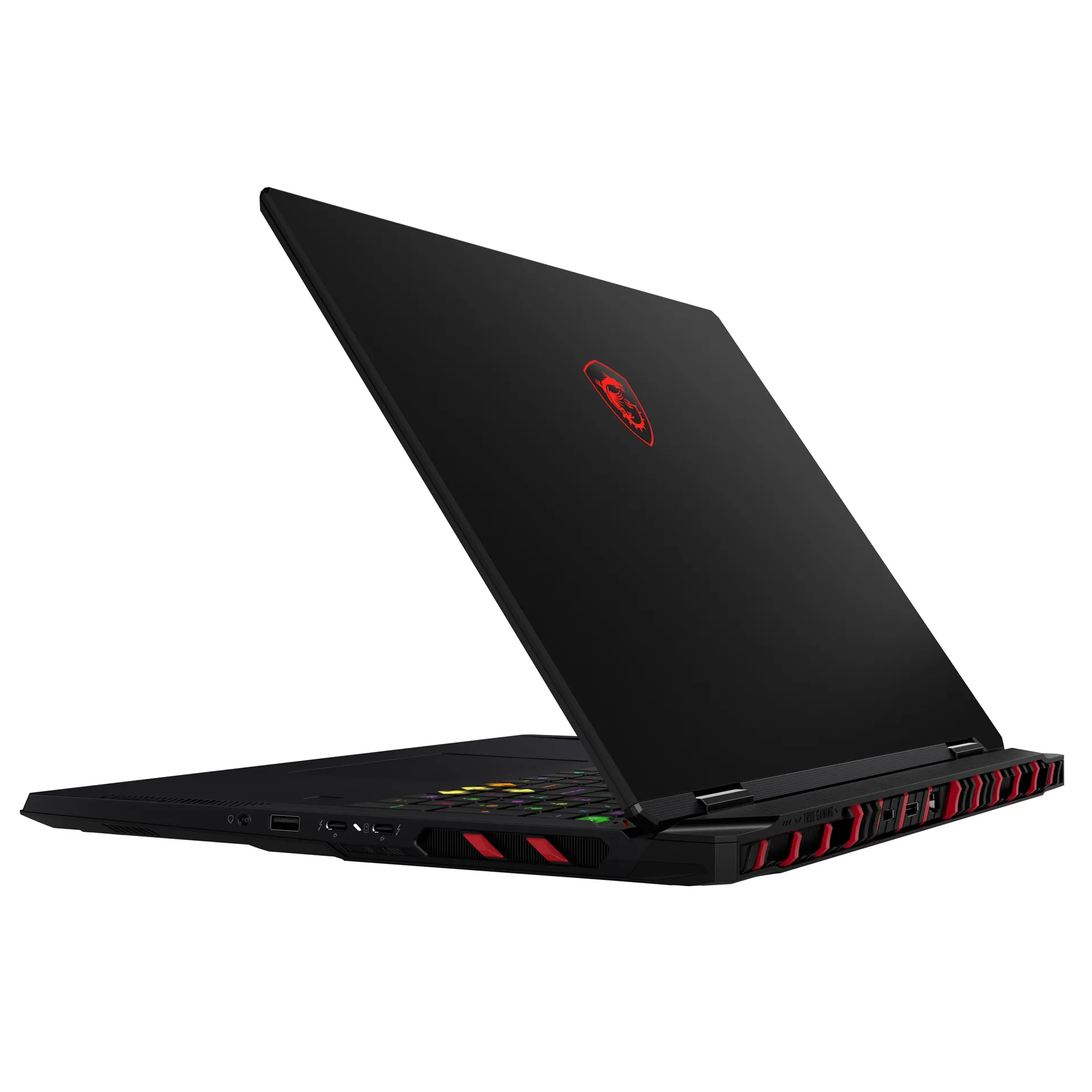 MSI Raider 18 HX AI A2XWJG NVIDIA GeForce Intel Core Ultra 9 285HX Laptop 45,7 cm (18") UHD+ 64 GB DDR5-SDRAM 4 TB SSD NVIDIA GeForce RTX 5090 Wi-Fi 7 (802.11be) Windows 11 Pro Schwarz – Bild 4