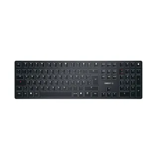 CHERRY KW X ULP Tastatur Universal USB + RF Wireless + Bluetooth QWERTZ Deutsch Schwarz CHERRY KW X ULP Tastatur Universal USB + RF Wireless + Bluetooth QWERTZ Deutsch Schwarz
