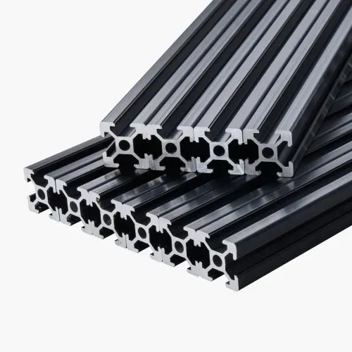 VEVOR 10er Set Aluprofil 1500 mm T-Nut 2020 Aluminium-Strangpressprofil, eloxierte Linearschiene nach europäischem Standard, Nutenprofil für 3D-Drucker, CNC-Maschine DIY, Lasergravur, Schwarz – Bild 10