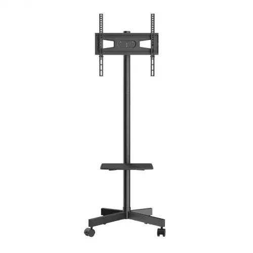 VEVOR TV Ständer mit Rollen Universal 1430–1538 mm Höhenverstellbar, 100 x 100 mm / 400 x 400 mm, 39,9 kg Belastbarer Bodenständer Standfuß Passend für 58,42-152,4 cm Fernsehen, TV-Halterung – Bild 9