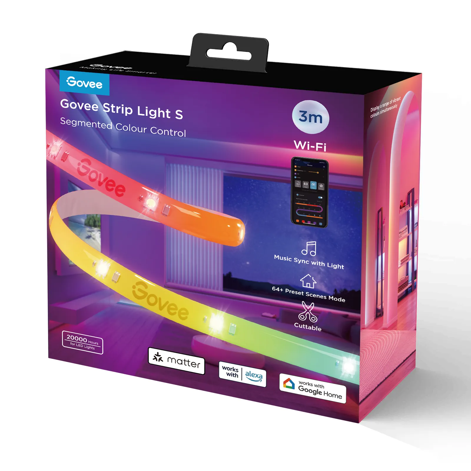 Govee H612F Intelligenter Leuchtstreifen Wi-Fi/Bluetooth – Bild 5