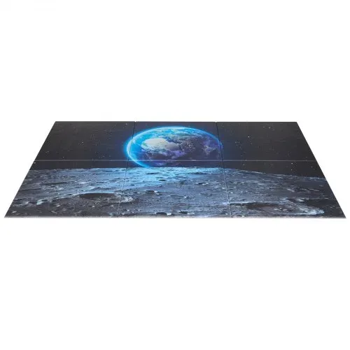 VEVOR 6er-Pack Akustikpaneele, 1800x1200x10 mm, Akustik Wandpaneele, selbstklebende dekorative Schalldämpfungs- & Absorptionsplatten für Zuhause, Büro, Studio, Spielzimmer, Theater, Erde – Bild 10