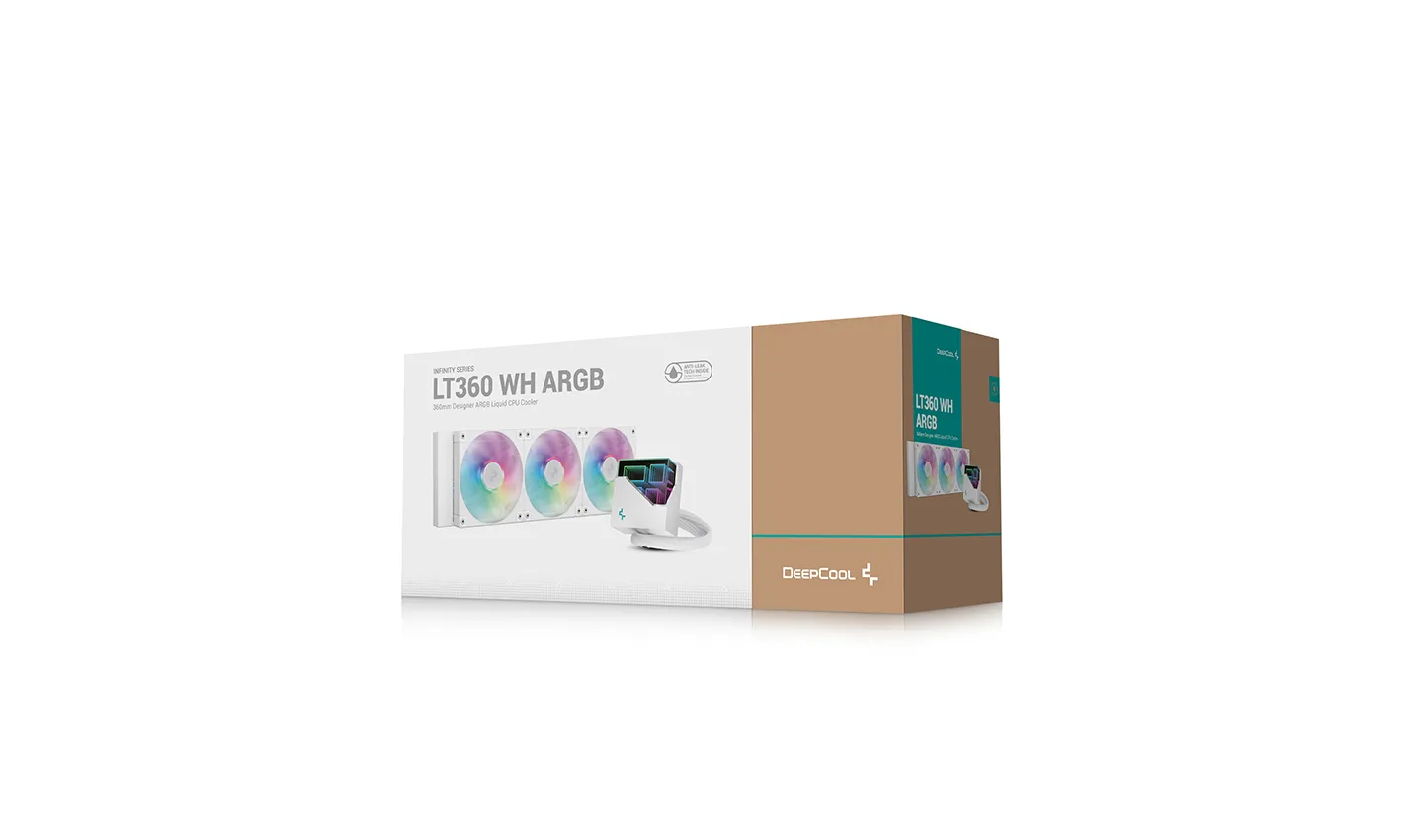 DeepCool LT360 Prozessor All-in-One-Flüssigkeitskühler 12 cm Weiß 1 Stück(e) – Bild 6