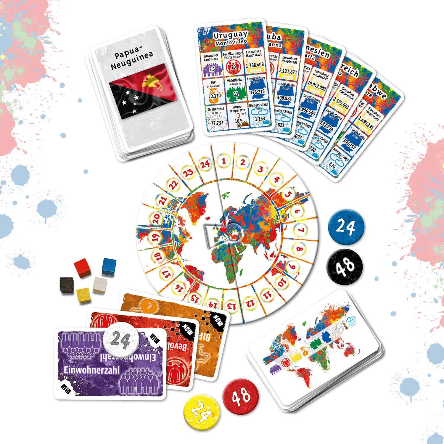 Kosmos Schätz die Welt 45 min Brettspiel Bildend – Bild 3