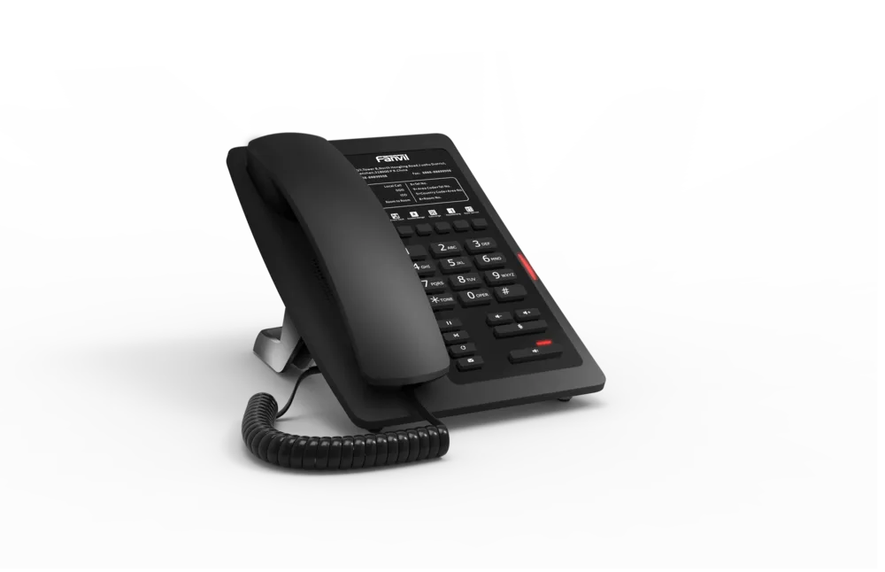 Fanvil H3W V2-Black, H3W-Black---WiFi Hotel Phone / SIP / POE / Wi-Fi – Bild 4
