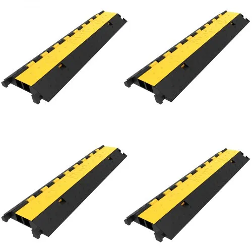 VEVOR Kabelschutzmatte Kabelkanal schwarz Kabelkanal außenbereich 2 Kanal strapazierfähig 66.000 lb Tragkraft Kabel Draht Schnur Abdeckung Rampe Speed Bump Auffahrt 103×25,5×5 cm VEVOR Kabelschutzmatte Kabelkanal schwarz Kabelkanal außenbereich 2 Kanal strapazierfähig 66.000 lb Tragkraft Kabel Draht Schnur Abdeckung Rampe Speed Bump Auffahrt 103×25,5×5 cm
