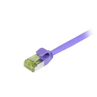 Patchkabel RJ45, CAT6A 500Mhz, 0.25m, lila, S-STP(S/FTP), slimline rund d=4,5mm, TPE/LSZH(Superflex), AWG28, mit CAT7 Rohkabel, Synergy 21 Patchkabel RJ45, CAT6A 500Mhz, 0.25m, lila, S-STP(S/FTP), slimline rund d=4,5mm, TPE/LSZH(Superflex), AWG28, mit CAT7 Rohkabel, Synergy 21