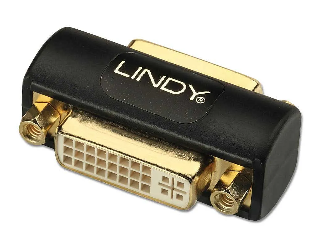 Lindy 41233 Kabeladapter DVI Schwarz Lindy 41233 Kabeladapter DVI Schwarz