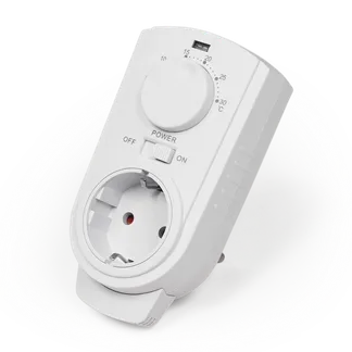 Steckdosen-Thermostat McPower “TCU-330“ 5-30°C, max. 3500W, 230V Steckdosen-Thermostat McPower “TCU-330“ 5-30°C, max. 3500W, 230V