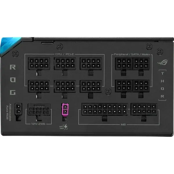 ASUS ROG -THOR-1000P3-GAMING-E Netzteil 1000 W 20+4 pin ATX ATX Schwarz – Bild 8