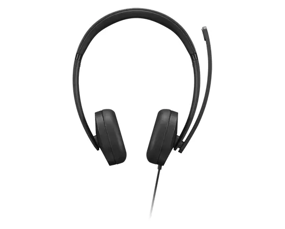Lenovo 4XD1P83425 Kopfhörer & Headset Kabelgebunden Kopfband Anrufe/Musik USB Typ-A Schwarz – Bild 3