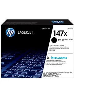 HP LaserJet 147X Schwarz Original Tonerkartusche mit hoher Reichweite HP LaserJet 147X Schwarz Original Tonerkartusche mit hoher Reichweite