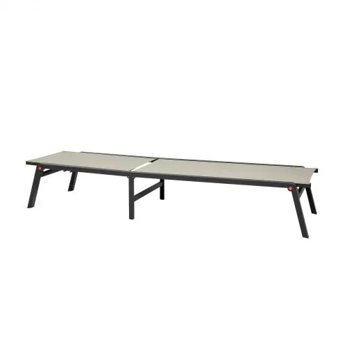 VEVOR Liegestuhl faltbar, Tragkraft 180 kg, Gartenliege mit 5 verstellbarer Rücklehne, Sonnenliege aus Aluminium, Strandliege, Relaxliege, Gartenmöbel für Strand, Hof, Camping und Terrasse – Bild 10