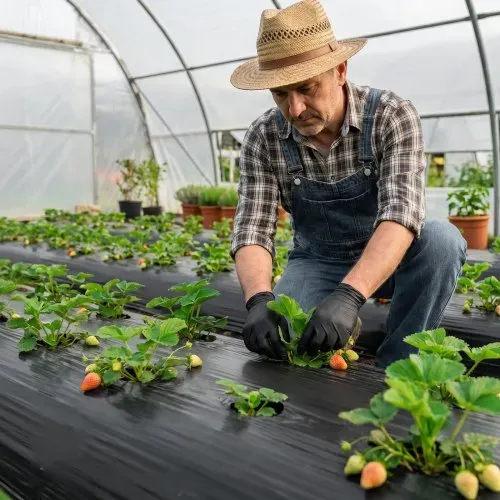 VEVOR Polyethylenfolie 3,05x30,48m Gartenfolie 0,1mm Unkrautvlies Schwarz, Kunststoffrolle für Gartenarbeit Abdeckplane Malerplane Abdeckfolie für Kriechkeller Dampfsperre Unkrautbekämpfung – Bild 7