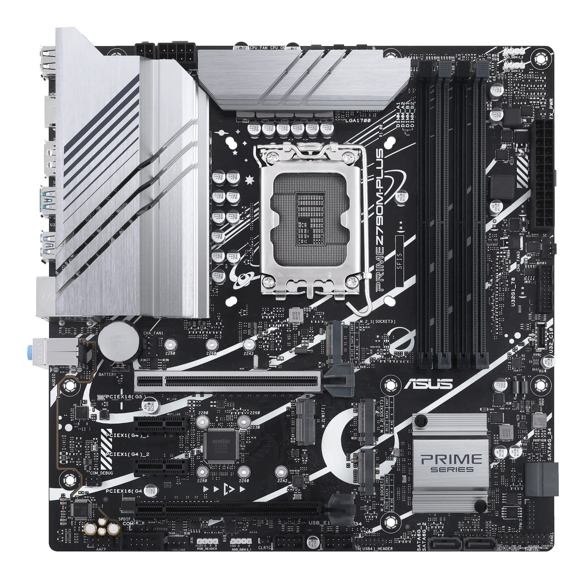 ASUS PRIME Z790M-PLUS Intel Z790 LGA 1700 micro ATX ASUS PRIME Z790M-PLUS Intel Z790 LGA 1700 micro ATX