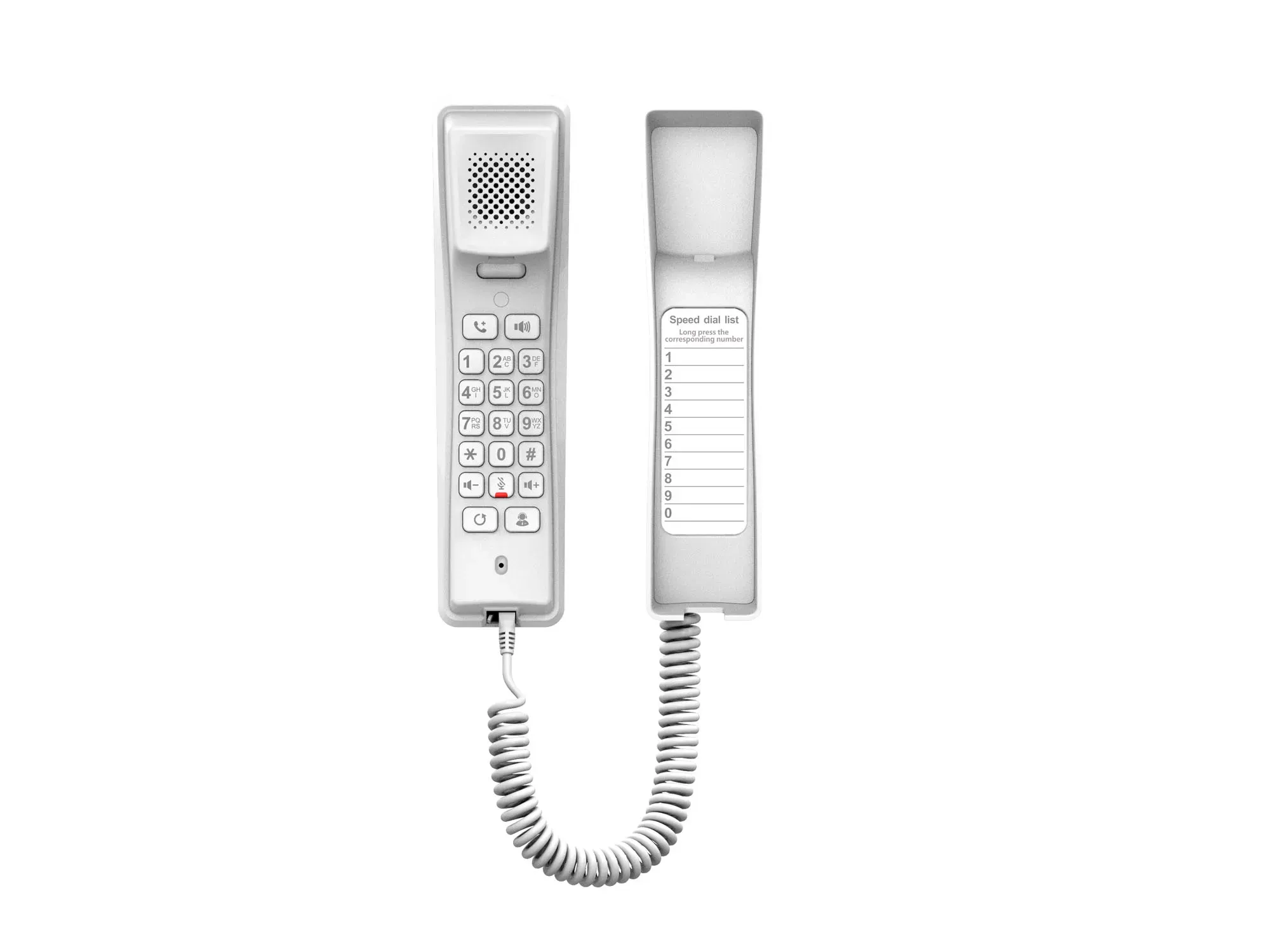 Fanvil H2U-W, H2U Compact IP Phone (White) / SIP / POE – Bild 2