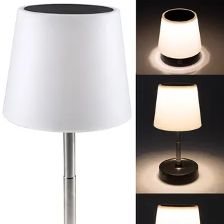 LED Akku Tischleuchte 29cm, dimmbar 115-290mm ausziehbar, Warmweiß LED Akku Tischleuchte 29cm, dimmbar 115-290mm ausziehbar, Warmweiß