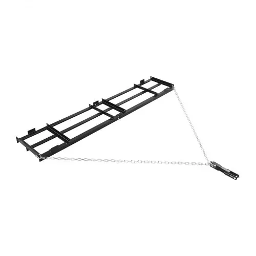 VEVOR Schleppegge 243,5x50 cm, Wiesenegge, Wiesenschleppe mit 183 cm Kette, Hochleistungs-Nivellierrechen, Verzinkter Stahl-Feldegge für Kiesauffahrten, Passend für ATVs, UTVs & Traktoren – Bild 9