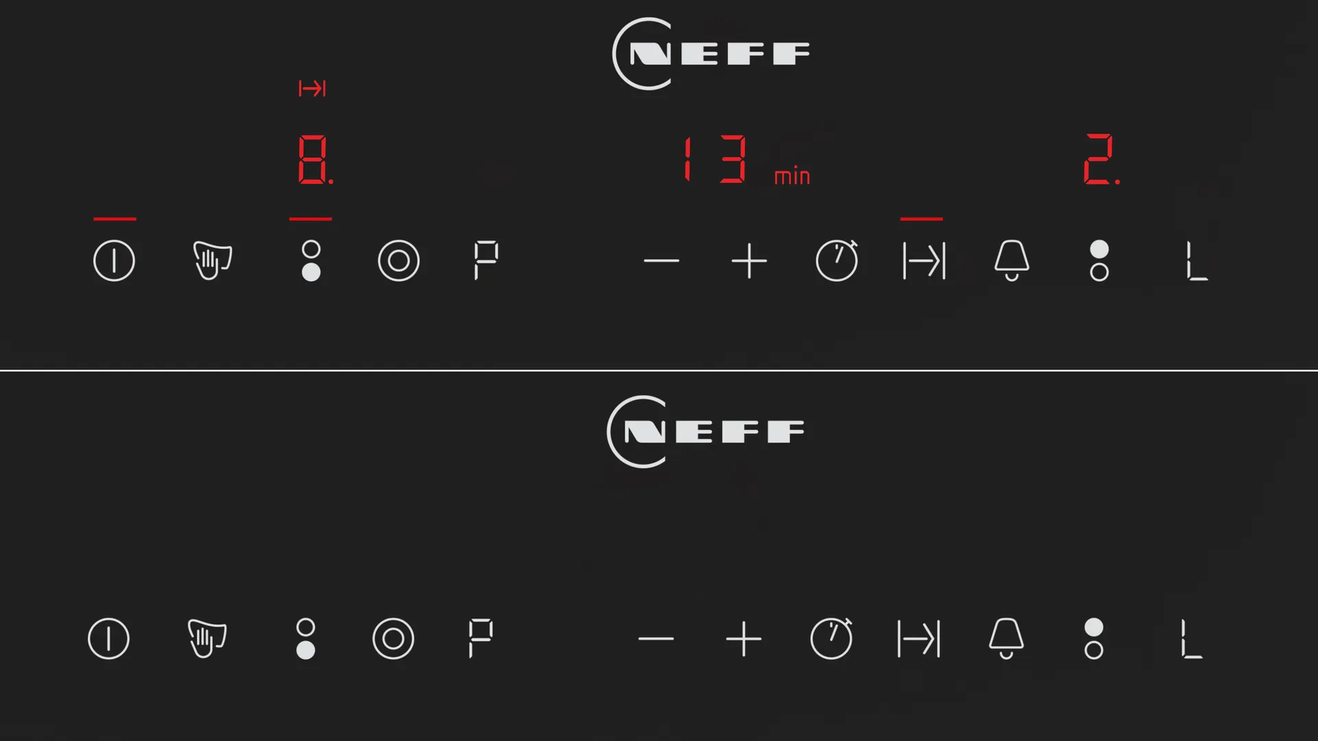 Neff T13TDF9L8 Kochfeld Schwarz Integriert 30 cm Keramik 2 Zone(n) – Bild 2