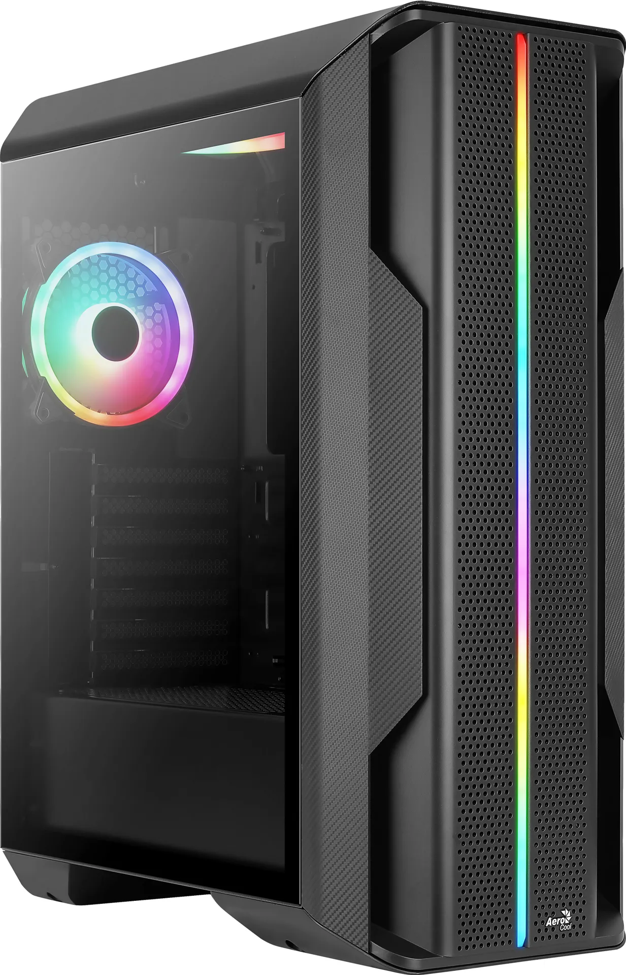 Aerocool Splinter Duo Midi Tower Schwarz – Bild 5