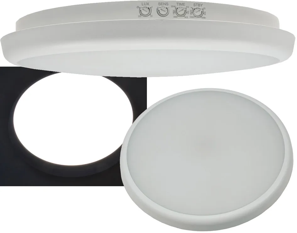 LED Deckenleuchte „SALAO 16 NW“ IP54 16W, 1500lm, 4000K, HF Bewegungsmelder LED Deckenleuchte „SALAO 16 NW“ IP54 16W, 1500lm, 4000K, HF Bewegungsmelder