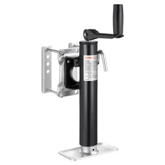 VEVOR Anhängerheber, 907 kg dynamische Tragkraft, robuste, schwenkbare Ausdrehstütze, 265-515 mm Abstellstütze mit Griff für Wohnwagenanhänger, Pferdeanhänger, Nutzanhänger und Yachtanhänger VEVOR Anhängerheber, 907 kg dynamische Tragkraft, robuste, schwenkbare Ausdrehstütze, 265-515 mm Abstellstütze mit Griff für Wohnwagenanhänger, Pferdeanhänger, Nutzanhänger und Yachtanhänger