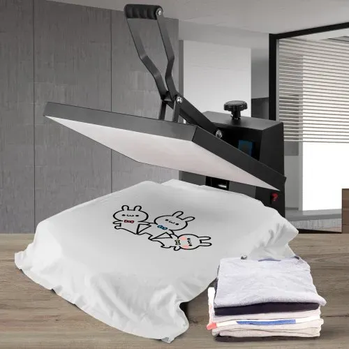 VEVOR Wärmepresse 1700 W Leistung, Wärmepresse, schnelles Aufheizen, Hochdruck-Wärmepresse für T-Shirts, digitaler industrieller Sublimationsdrucker für Wärmeübertragungsvinyl 40,6 x 51 cm – Bild 7