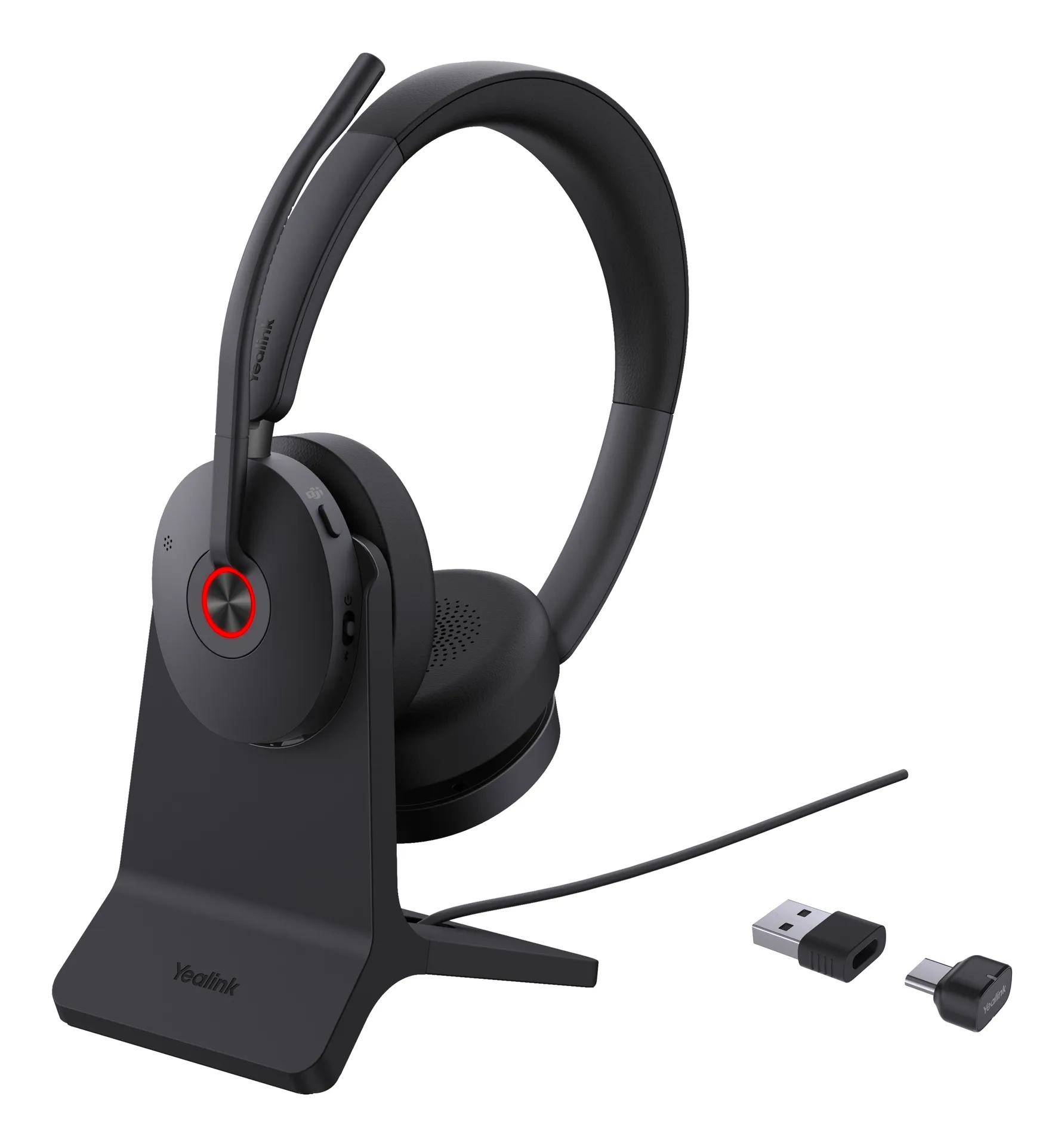 Yealink BH74 mit Ständer Teams USB-C/A Headset Yealink BH74 mit Ständer Teams USB-C/A Headset