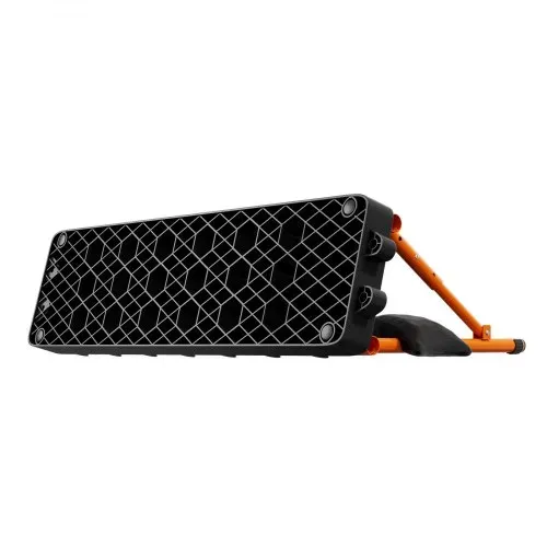 VEVOR Fußball Rebound Board 95 x 25 cm, Prellwand Brett Tragbar mit Doppeloberflächen und 3 Verstellbaren Winkeln, Fußballprellwand aus PP, Balltrainingsgerät für Pass- und Reaktionsübungen – Bild 8
