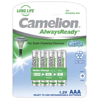 Micro-Akku CAMELION 1,2V, 600mAh, Typ AAA, NiMH, 4er-Blister Micro-Akku CAMELION 1,2V, 600mAh, Typ AAA, NiMH, 4er-Blister