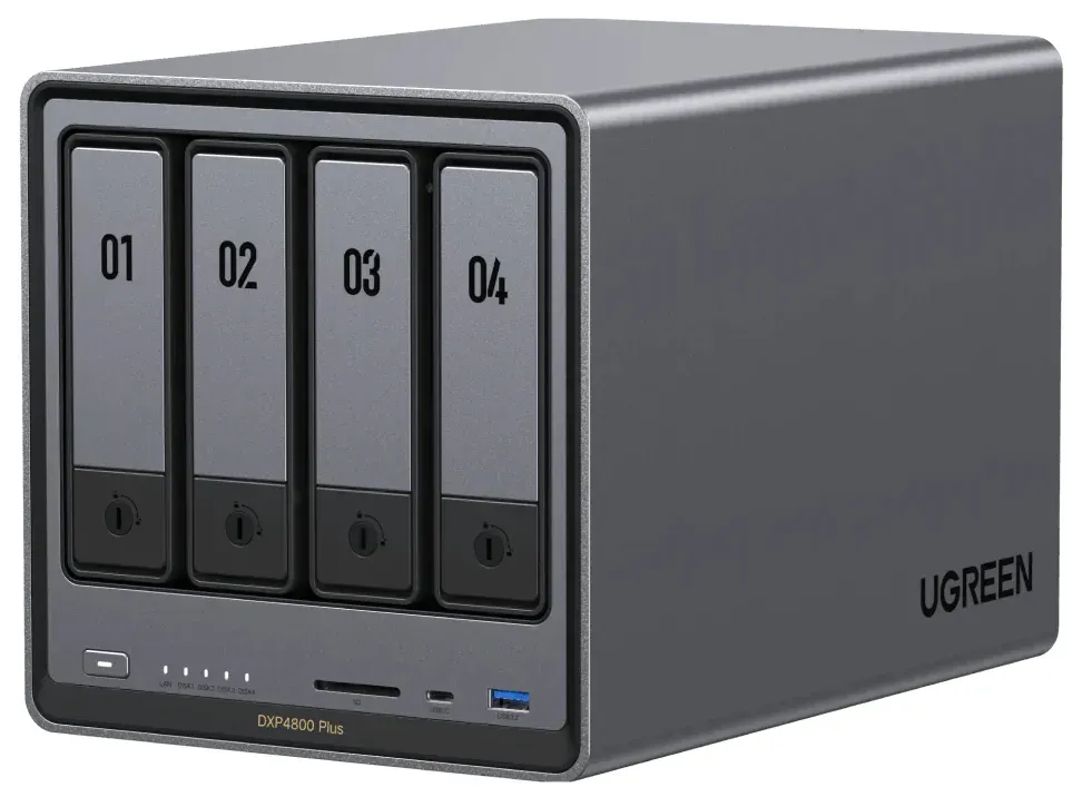 Ugreen NASync DXP4800 Plus NAS Desktop Intel® Pentium® Gold 8505 8 GB DDR5 0 TB UGOS Pro Ugreen NASync DXP4800 Plus NAS Desktop Intel® Pentium® Gold 8505 8 GB DDR5 0 TB UGOS Pro