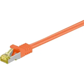 Patchkabel RJ-45 SFTP, mit Cat 7 Rohkabel Patchkabel RJ-45 SFTP, mit Cat 7 Rohkabel