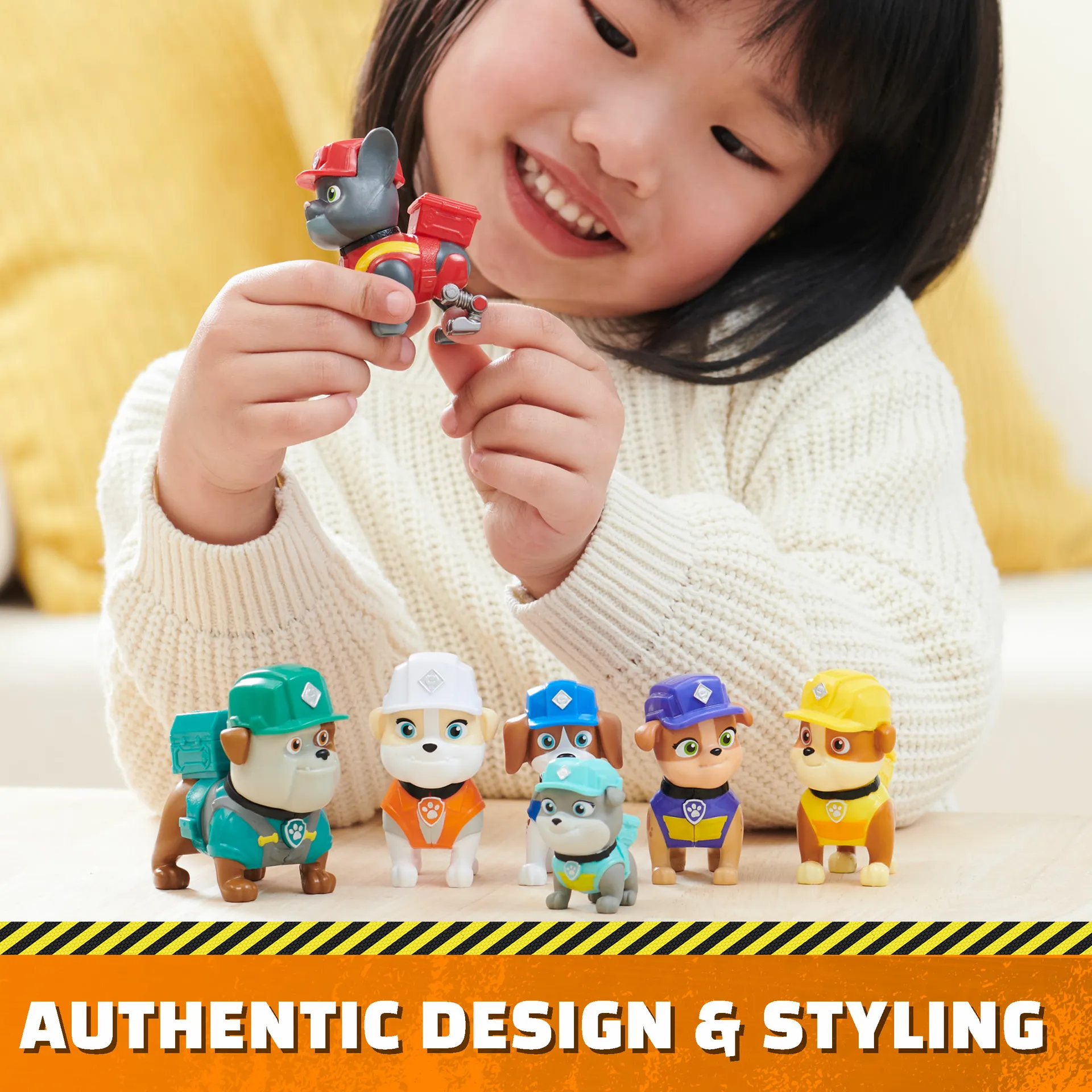 Rubble & Crew - Spielfiguren-Geschenkset mit 7 Hundefiguren zum Sammeln – Bild 5