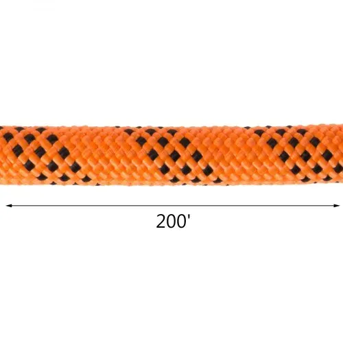 VEVOR 16 mm doppelt geflochtenes Polyesterseil, 61 m Nylon-Zugseil, 4 Tonnen Hochkraft-Polyester-Lastsegelseil für Baumpfleger, Gartenarbeit, Marine – Bild 7