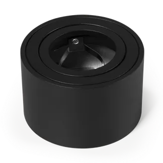 Aufbaurahmen McShine “KL-10“ rund, schwenkbar, schwarz, ØxH 80x50mm Aufbaurahmen McShine “KL-10“ rund, schwenkbar, schwarz, ØxH 80x50mm